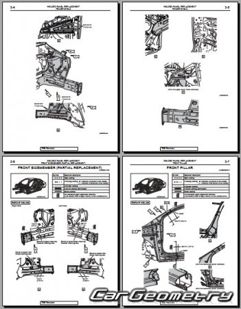   Mitsubishi Mirage G4 2021-2026 Body Repair Manual