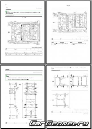   Nissan Titan (A61) 2016-2024 Body dimensions