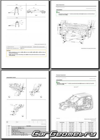   Nissan Titan (A61) 2016-2024 Body dimensions