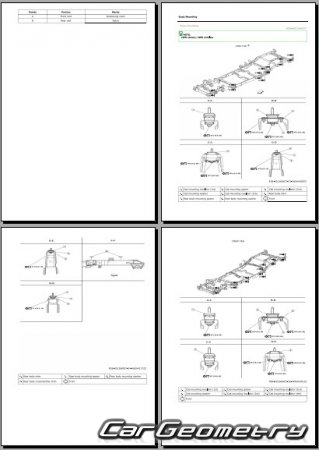   Nissan Titan (A61) 2016-2024 Body dimensions