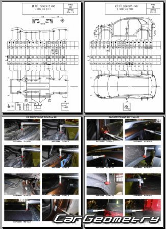 Kia Sorento (XM) 2013-2015 Body Repair Manual