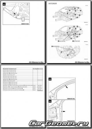 Mitsubishi Mirage GT 2017-2020 (5DR Hatchback) Body dimensions