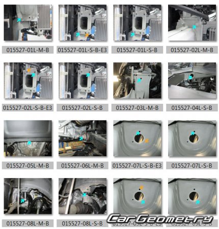   Mitsubishi Outlander Sport USA 2015-2018 Body dimensions