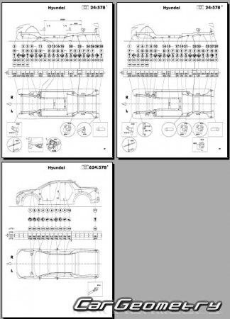   Hyundai Santa Cruz 2021-2028 Body dimensions