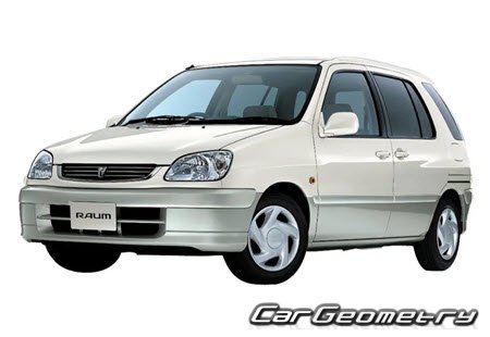   Toyota Raum (EXZ10 EXZ15) 1997-2003,    