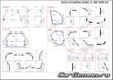 Hyundai IONIQ 5 (NE EV) 2022-2025 (RH Japanese market) Body Repair Manual