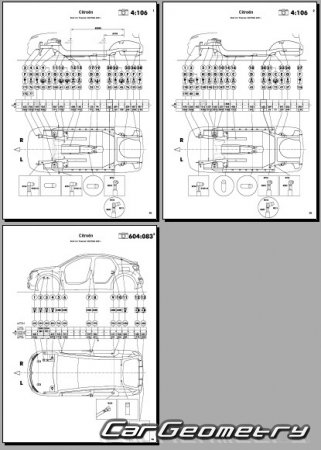   Citroen C4 (C41) 2021-2027 Body dimensions