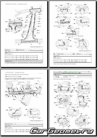 Nissan X-Trail e-POWER (T33) 2023-2027 Body Repair Manual