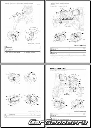 Nissan X-Trail e-POWER (T33) 2023-2027 Body Repair Manual