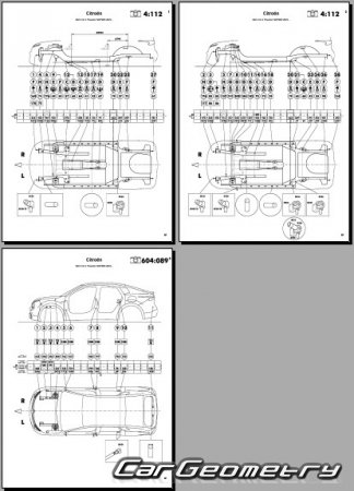 Citroen C4 X (C43) 2022-2027 Body dimensions