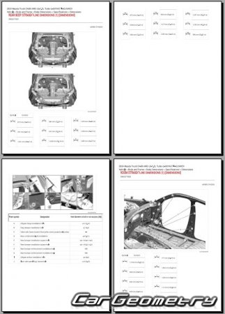   Mazda CX-90 2023-2028 Body dimensions