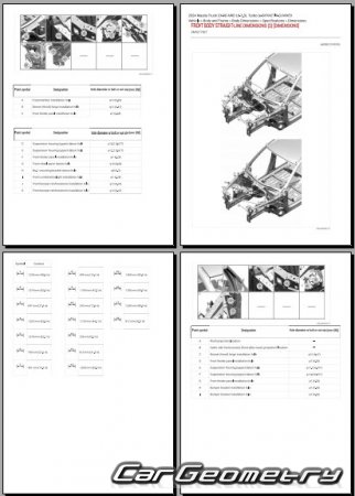   Mazda CX-90 2023-2028 Body dimensions