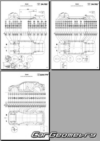   Zeekr 001 2021-2028 Body dimensions