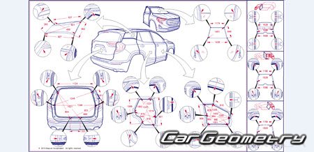   GMC Terrain (D2UG) 20182025 Body dimensions