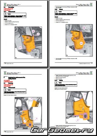   Skoda Octavia Liftback 2020-2027 Body Repairs Manual