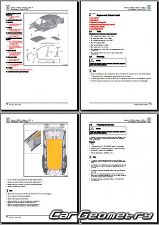   Skoda Octavia Liftback 2020-2027 Body Repairs Manual