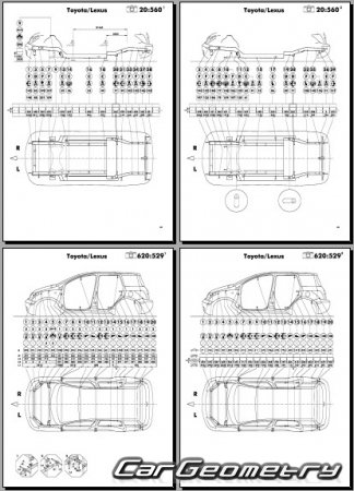 Toyota Ist (NCP60 NCP61 NCP65) 20022007 (RH Japanese market) Body dimensions