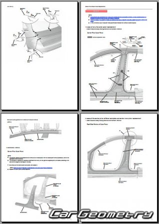   Honda Accord (CY1) 2023-2029 Body Repair Manual