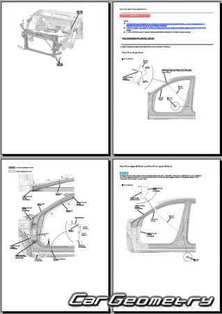   Honda Accord (CY1) 2023-2029 Body Repair Manual