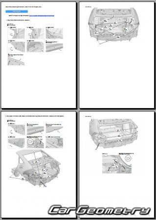   Honda Accord (CY1) 2023-2029 Body Repair Manual