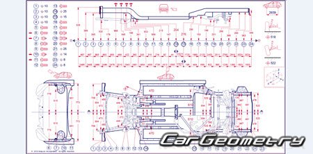   Honda CR-V Hybrid (RT RW) 2017-2023 Body dimensions