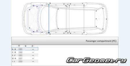 Nissan Wingroad (Y12) 20052018 (RH Japanese market) Body dimensions