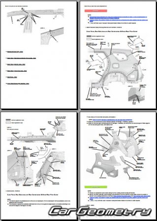   Honda Pilot (YG) 2023-2030 Body Repair Manual