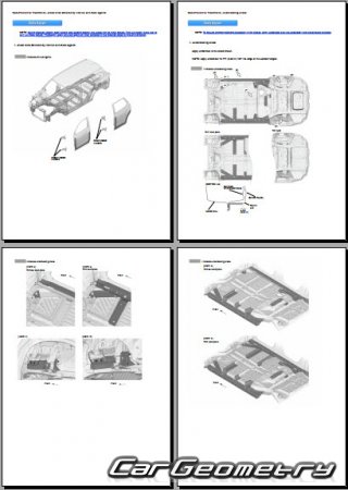   Honda Pilot (YG) 2023-2030 Body Repair Manual