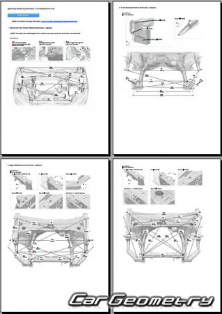   Honda Pilot (YG) 2023-2030 Body Repair Manual