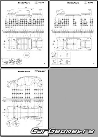   Honda Pilot (YG) 2023-2030 Body Repair Manual