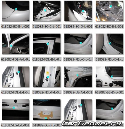 Renault Zoe 2012-2022 Body dimensions