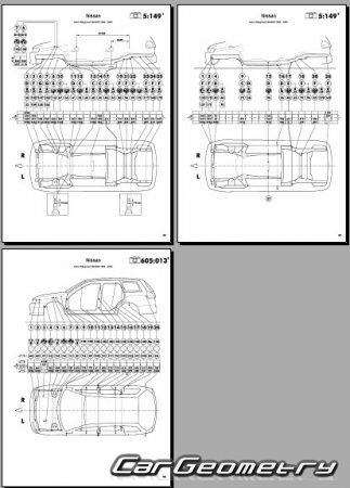   Nissan AD & Wingroad (Y11) 19992005 (RH Japanese market) Body dimensions