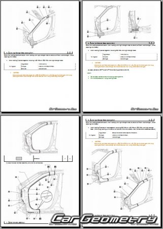   Toyota Grand Highlander 2024-2030 Collision shop manual