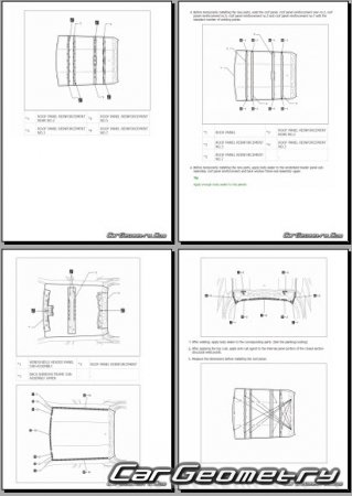   Toyota C-HR 20242030 Body Repair Manual