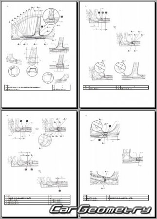   Lexus IS250 IS300 IS350 IS500 2021-2024 Collision Repair Manual