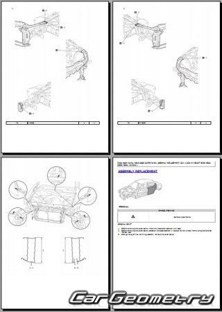   Lexus IS250 IS300 IS350 IS500 2021-2024 Collision Repair Manual