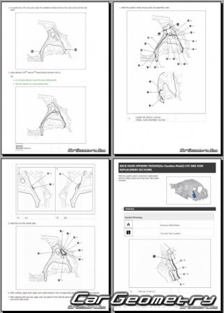   Lexus LBX (YA Gasoline) 2023- Collision Repair Manual