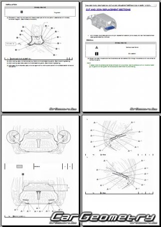   Lexus GX550 (VJA252) 2024- Collision Repair Manual