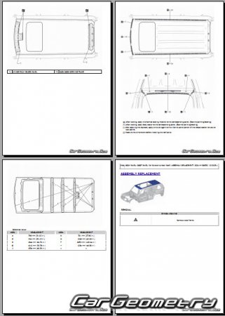   Lexus GX550 (VJA252) 2024- Collision Repair Manual