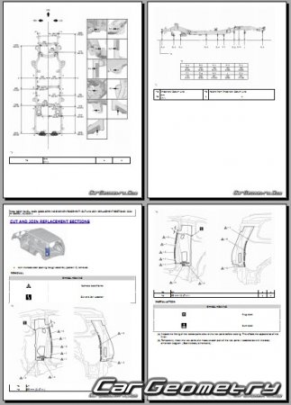   Lexus GX550 (VJA252) 2024- Collision Repair Manual