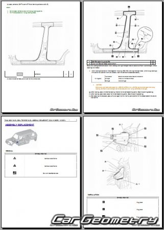   Lexus GX550 (VJA252) 2024- Collision Repair Manual