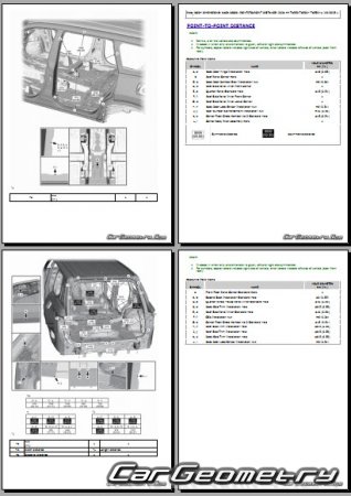   Lexus TX350 TX500H TX550H+  2024 Collision Repair Manual