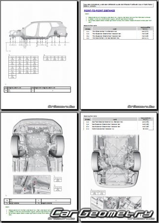   Lexus TX350 TX500H TX550H+  2024 Collision Repair Manual