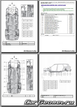   Lexus TX350 TX500H TX550H+  2024 Collision Repair Manual