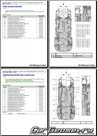   Lexus TX350 TX500H TX550H+  2024 Collision Repair Manual