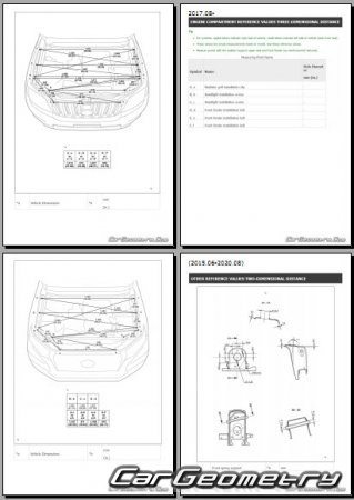 Toyota Land Cruiser PRADO 20172023 Collision Repair Manual