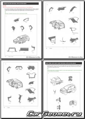 Toyota Land Cruiser PRADO 20172023 Collision Repair Manual