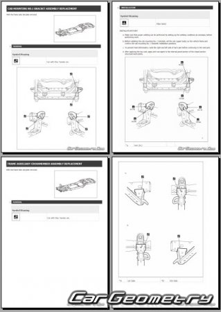 Toyota Land Cruiser PRADO 20172023 Collision Repair Manual