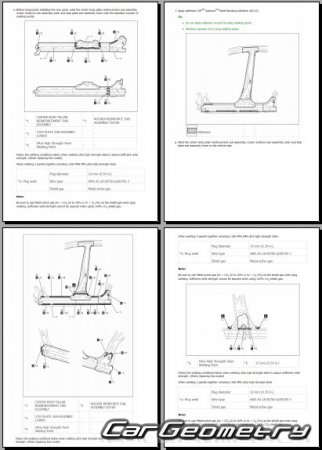   Lexus LBX Hybrid 2023-2030 Collision Repair Manual