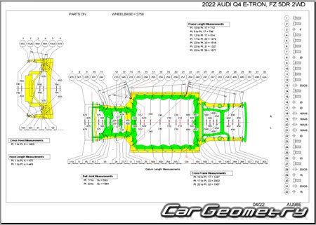   Audi Q4 e-tron (F4B) Sportback 2021-2027 Body Repair Manuals